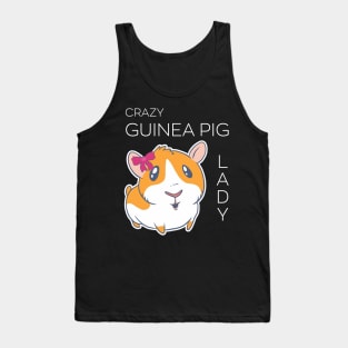 Crazy Guinea Pig Lady | Guinea Lovers Tank Top